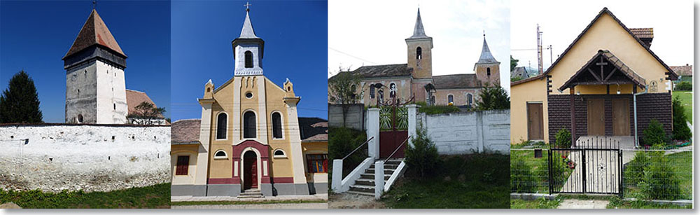 Die fünf Kirchen von Holzmengen (Hosman)